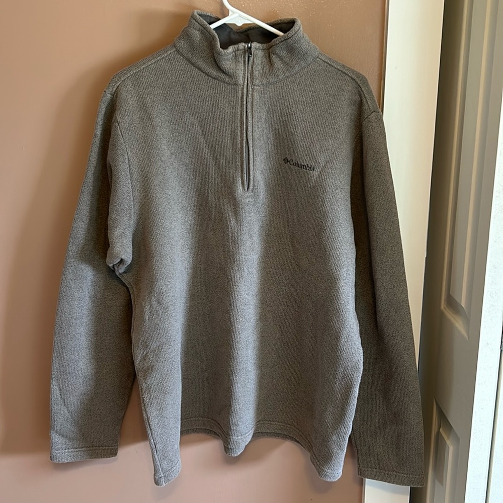 Men’s medium Columbia 1/4 zip